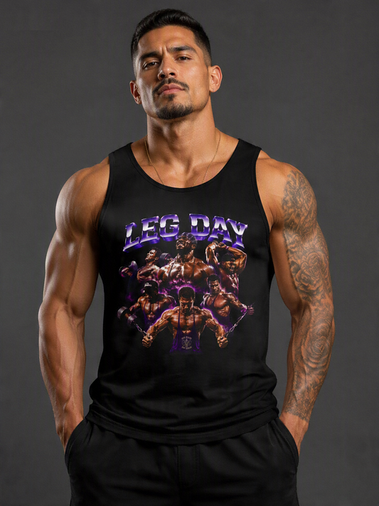 "The Leg Day" - Muscle Tank Top